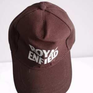 Roya Enfield Style Black Cap for Everyday Wear