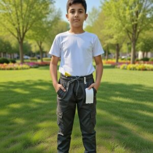 Cargo Pant with Elastic Waist and Utility Pockets