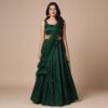Emerald Green Designer Lehanga Set