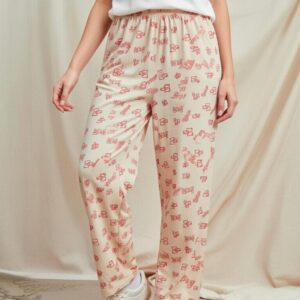 Comfort Fit Printed Track Pant