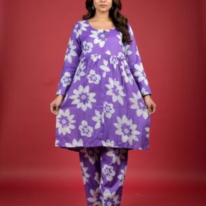 Floral Print Women's Dress Set