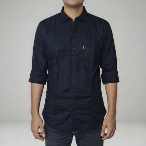 Men's Solid Shirt Full Sleeve – Versatile Everyday Wear