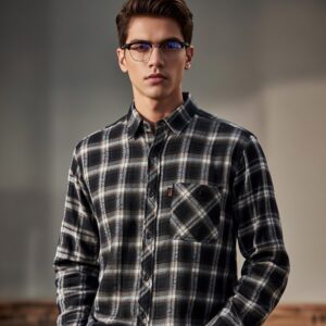 Men's Plaid Long Sleeve Shirt