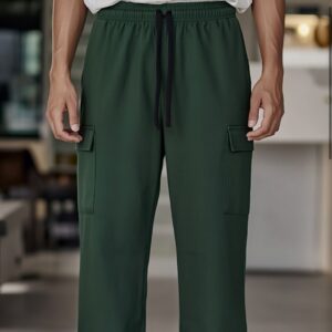 Men's Athletic Jogger Pant – Red, Breathable Comfort for Active Days