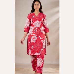 Women's Floral Print Dress - Comfortable Everyday Wear