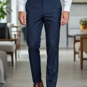 Men’s Formal Pant Size 34 – Navy Blue