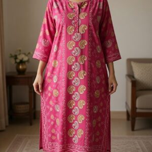 Women's Cotton Floral Nighty