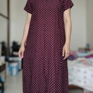 Women's Cotton Floral Nighty