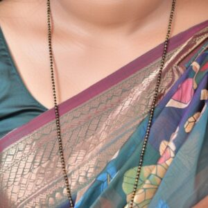 Elegant Black Bead Mangalsutra Chain